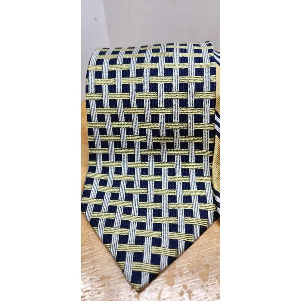 Brooks‎ Brothers 100% Silk Tie Lot of 3 Men's Multicolor Gold Tones Necktie